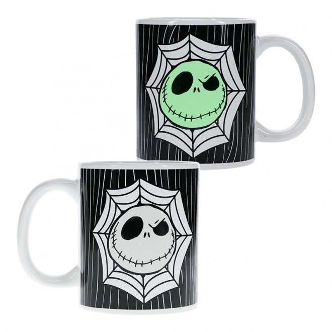 Keramische beker Jack Skellington gloeit