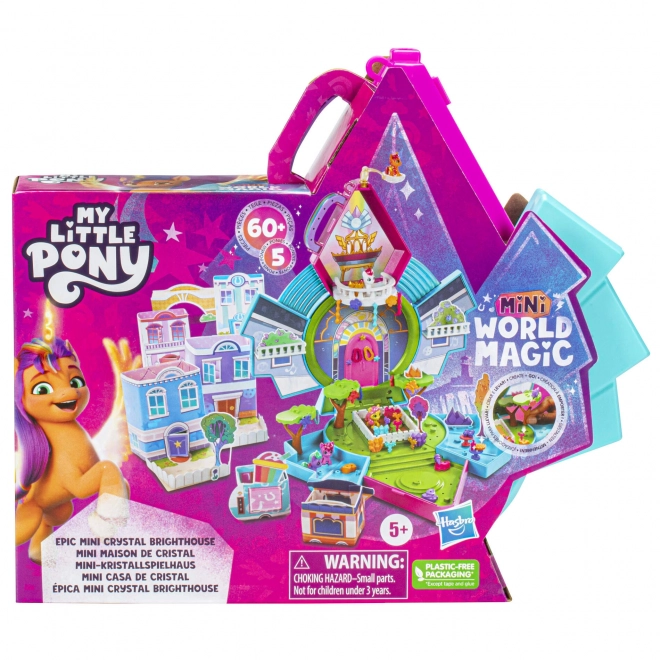 My Little Pony mini wereld magie kristal mini-huisje