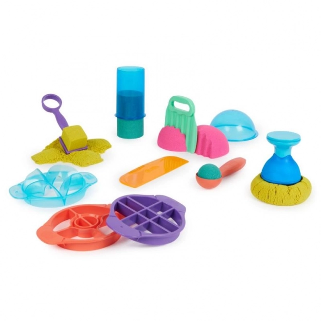 Kinetisch zand ultieme zandset met gereedschap