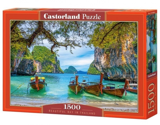 Puzzel 1500 stukken Thailand prachtige baai