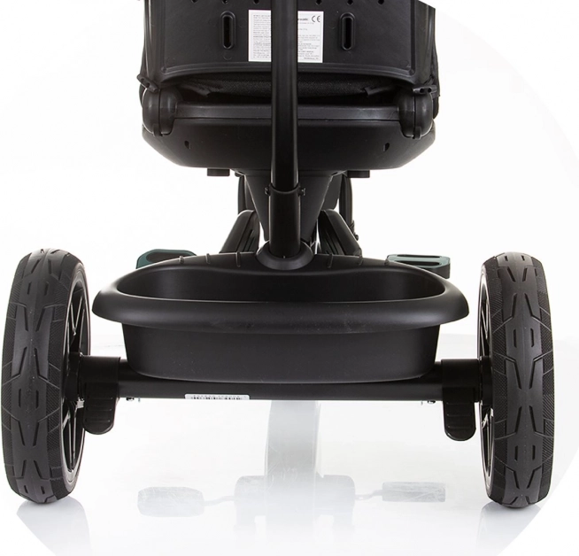 Chipolino driewieler met kap en muziekbox Derby 2-in-1 Obsidian