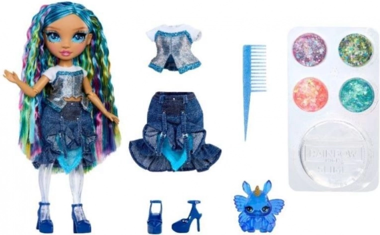 Stijlvolle set met accessoires en huisdiertje