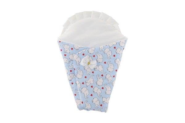 Inbakerdoek voor pop in wieg 45 cm