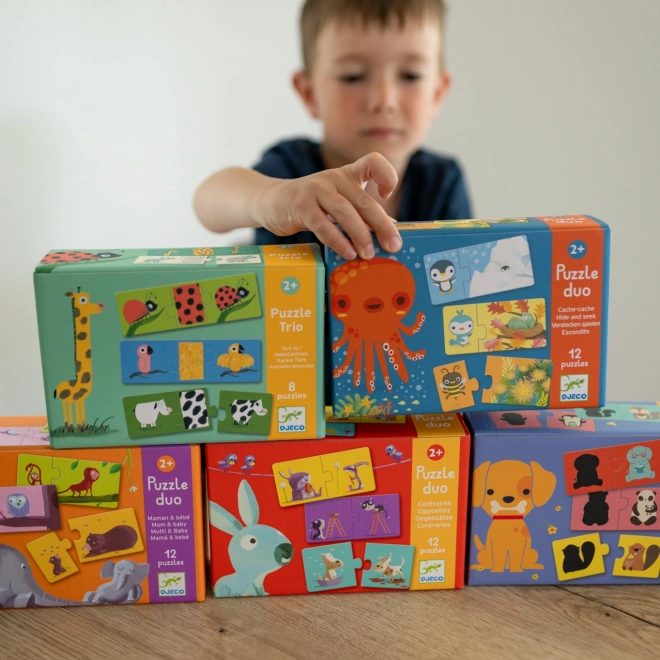 DJECO Duo puzzel Tegenstellingen