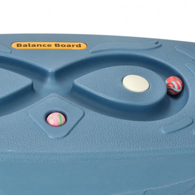 Balansbord met labyrint voor kinderen donkerblauw