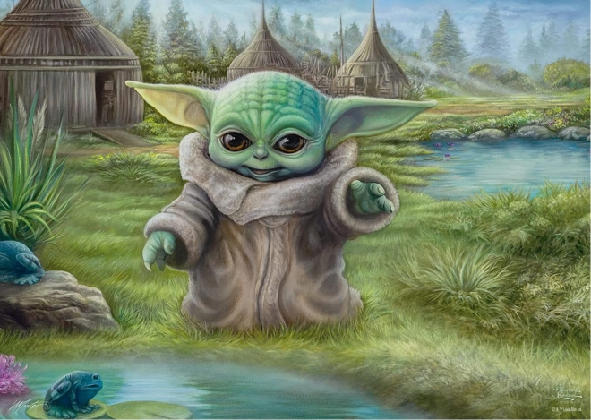Puzzel STAR WARS Mandalorian – Het Kind 1000 stukjes