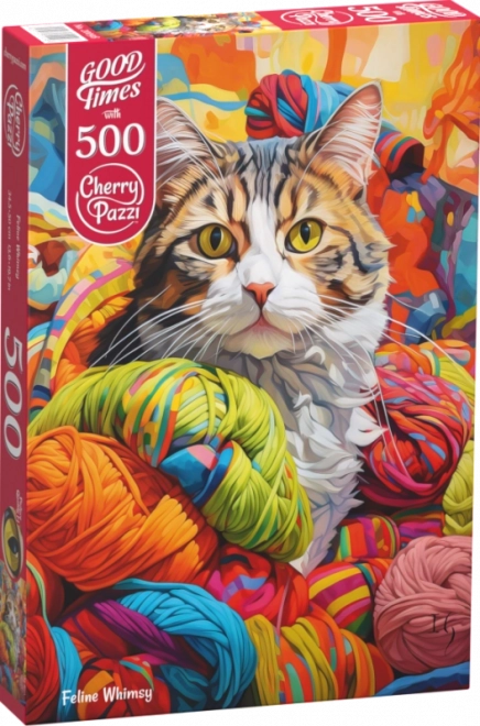 Puzzel Kattenkapriolen 500 Stukken