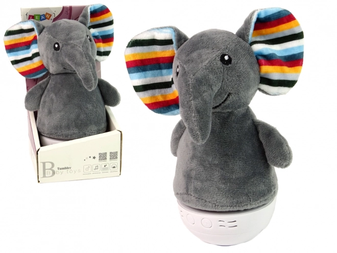 Muzikale lamp in de vorm van een olifant