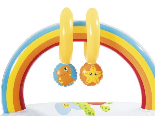 Bestway opblaasbare verschoningsmat voor kinderen met leuke speeltjes