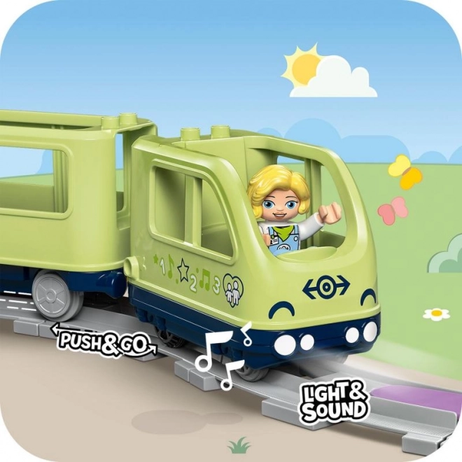 Zomervakantieavontuur met interactieve DUPLO-trein