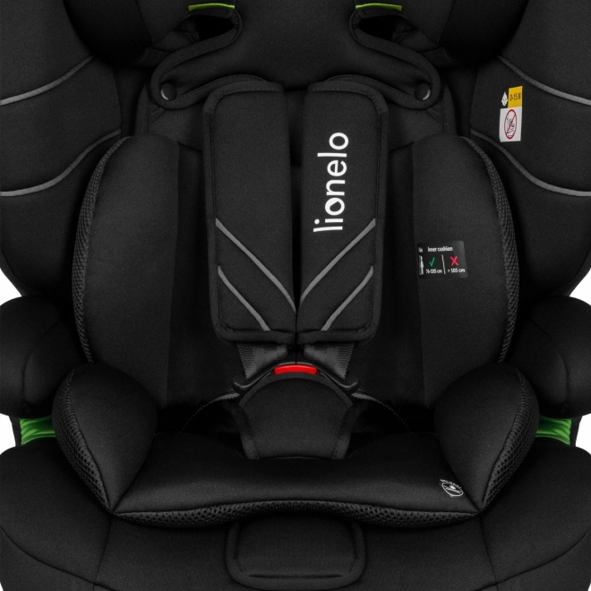 Levi One I-Size zwarte carbon-autostoel 76-150 cm