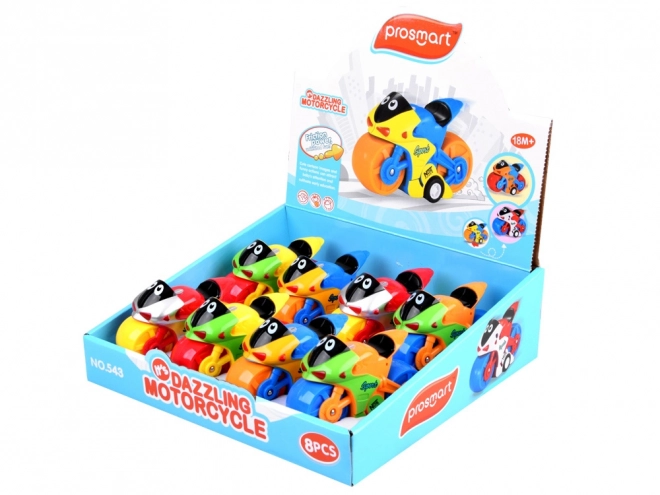 Kleurrijke kinder motor voor plezier