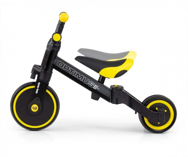 Kinderdriewieler 3 in 1 Optimus Zwart