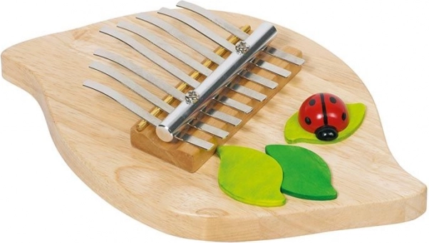 Kalimba mini pianino met lieveheersbeestje