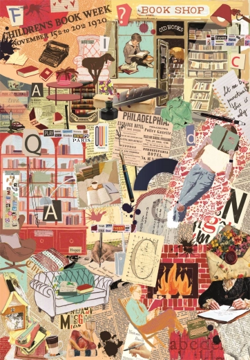Puzzel Clementoni More is More: Boeken en Schrijven 1000 stukjes