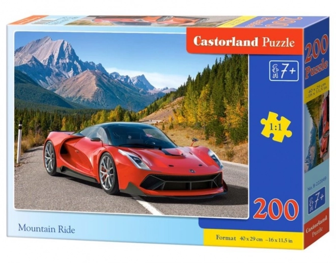 Puzzel Mountain Ride 200 stukjes