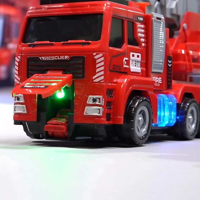 Interactieve Brandweerauto met Beweegbare Ladder