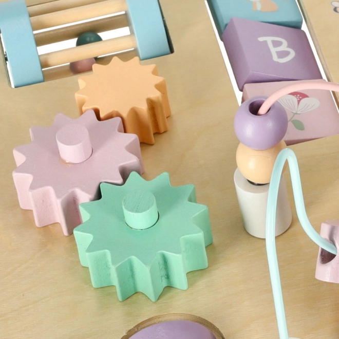 Interactieve Montessori tafel Lulilo roze