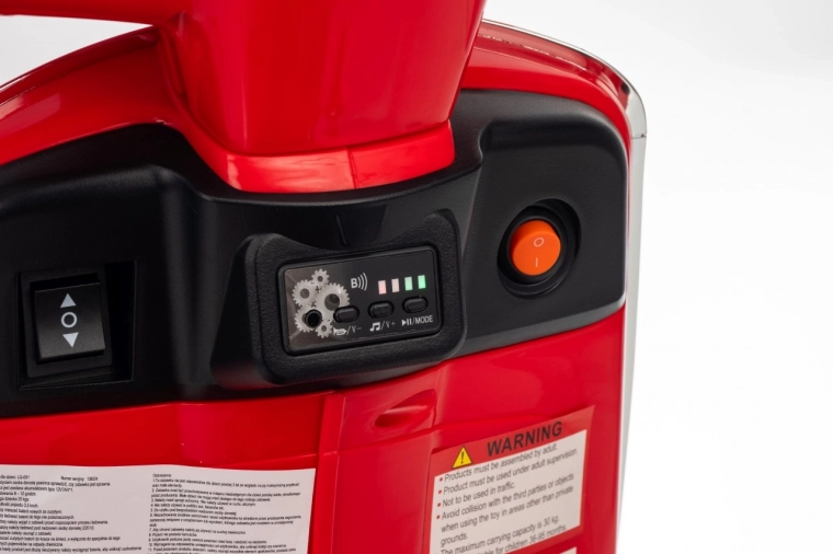 Vloeiende start en rijden vooruit/achteruit