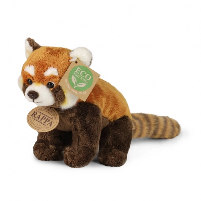 Pluchen rode panda 18 cm ECO-FRIENDLY