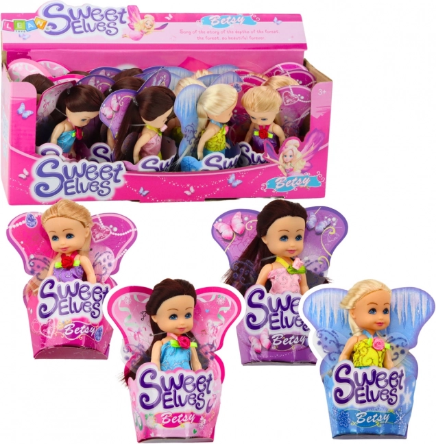 Mini pop Elf Betsy 11,5 cm Verschillende Patronen