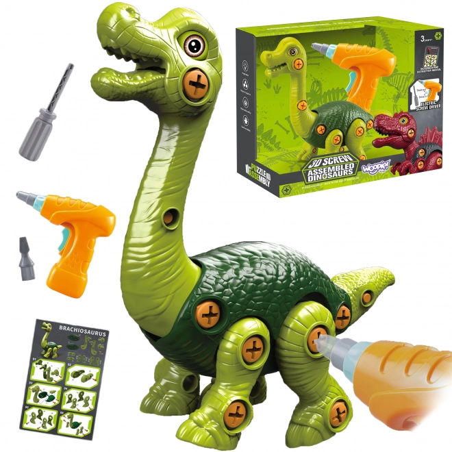 Dinosaurus om Te Monteren WOOPIE met Boor