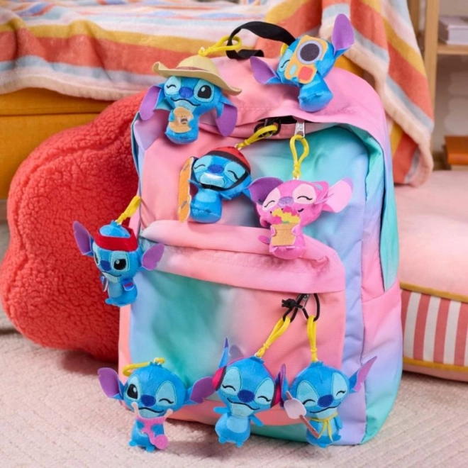 Stitch pluche met clip (willekeurige keuze)