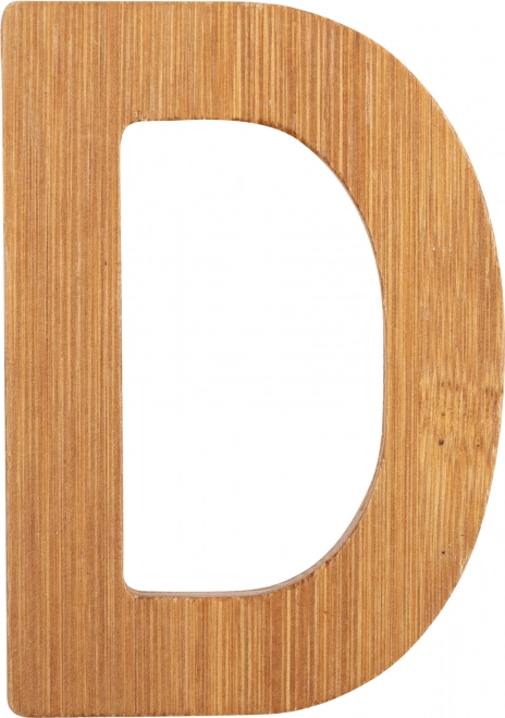 Bamboe letter D van Small Foot