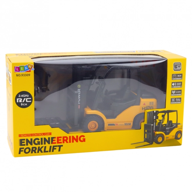 Afstandsbediende RC-heftruck 2.4GHz geel