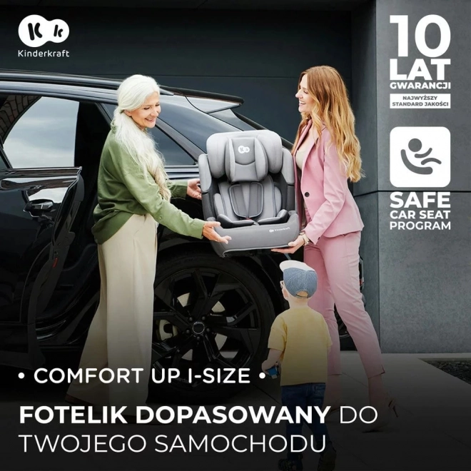 Autostoeltje COMFORT UP i-Size 76-150 cm 9-36 kg – zwart