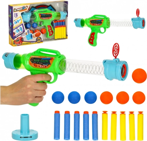 2-in-1 pistool voor schuimkogels en balletjes