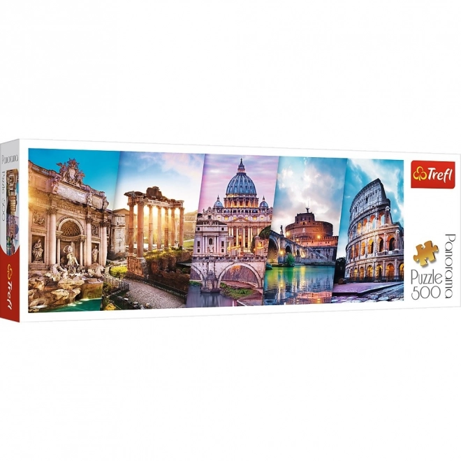 Panoramapuzzel 500 stukjes - Reis naar Italië
