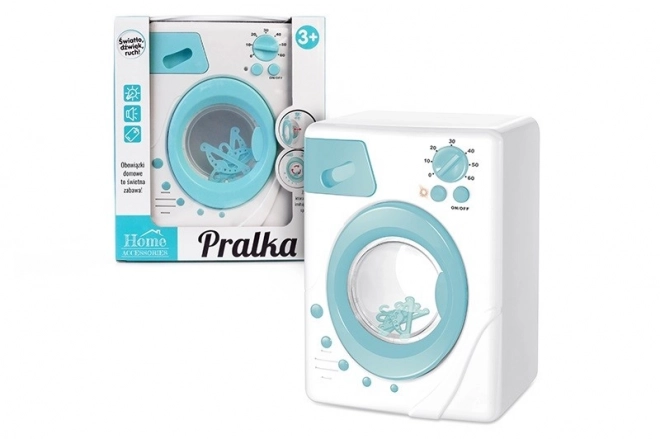 Wasmachine met geluid