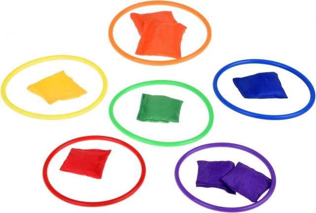 Spelset Kegels, Hoepels en Zakjes voor kinderen