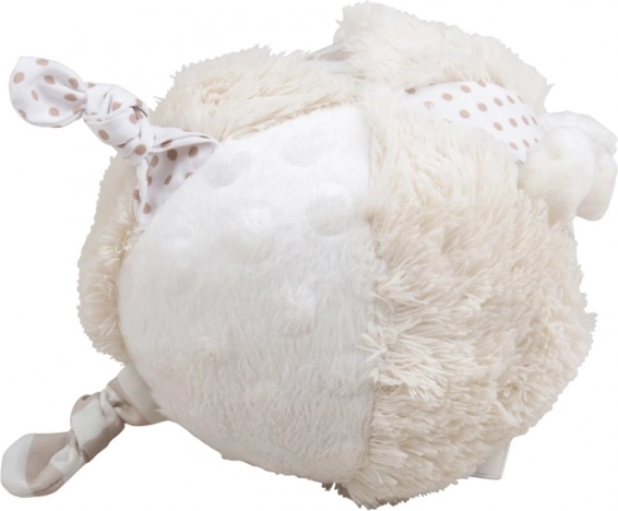 Bigjigs Baby hondje – actieve rammelbal van pluche