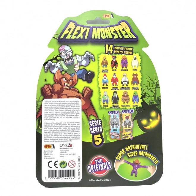 Flexi Monster serie 5 – rekbare griezelfiguurtjes