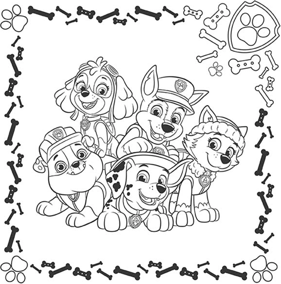 Memoryspel Paw Patrol