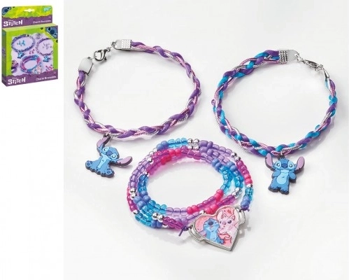 Creatieve set voor het maken van armbanden met Stitch-motief