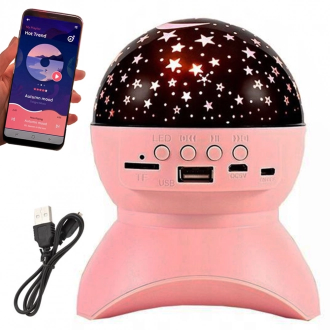 Sterrenprojector en bluetooth-speaker