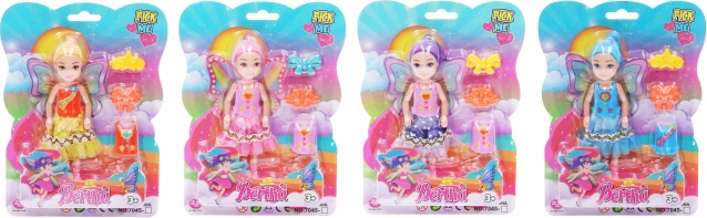 Fee-pop met accessoires