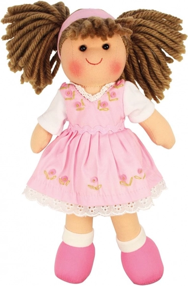 Lappenpop Rose van Bigjigs Toys 28 cm