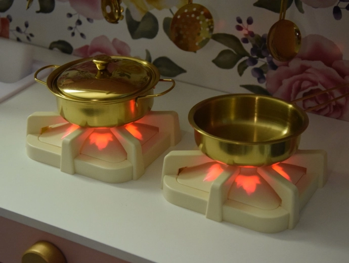 Lichtgevende kookplaten en realistisch koken