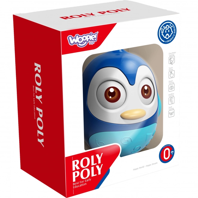 WOOPIE Zintuiglijk speelgoed voor kinderen in de vorm van een pinguïn