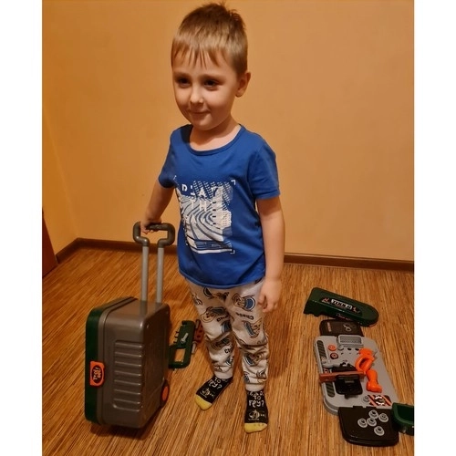 Kruzzel kinder werkplaats set 3-in-1