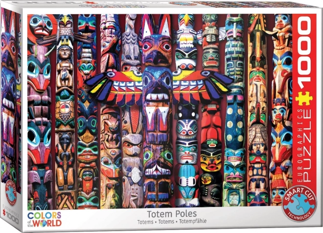 EUROGRAPHICS Puzzel Indiaanse totems 1000 stukjes