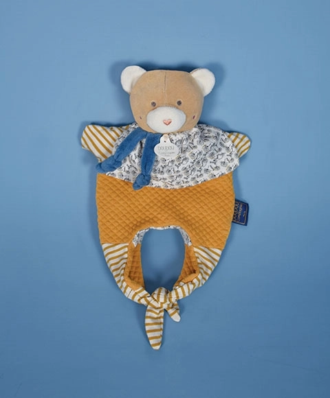 Doudou Medve9dek in Tas 3in1