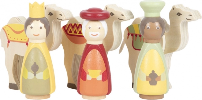 Small Foot Kerstmis houten kerststal