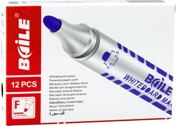Intense blauwe kleur