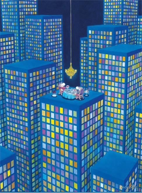 Clementoni puzzel Diner 500 stukjes