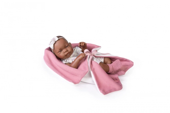 Antonio Juan 50288 MULATA - realistische pop baby met volledig vinyl lijf - 42 cm